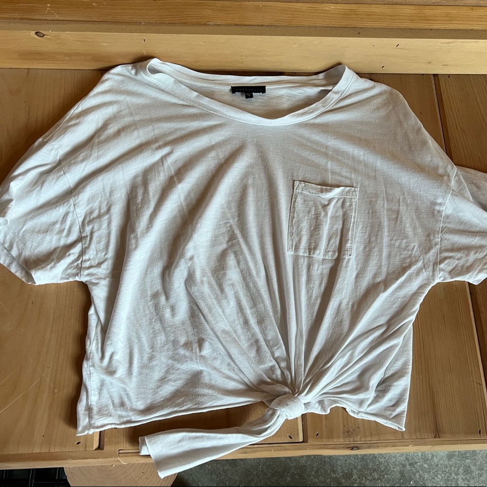 Sanctuary Tie Front Tee